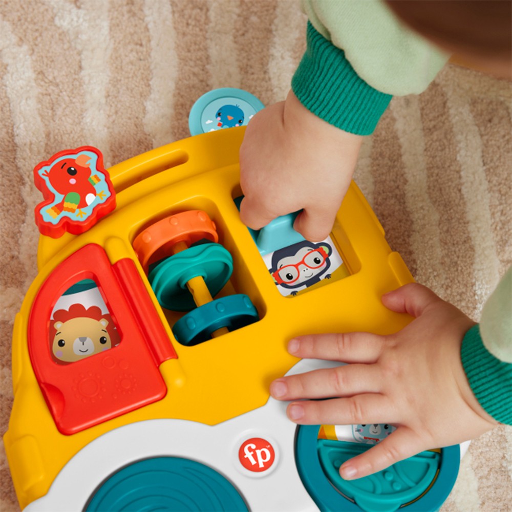 Розвиваюча іграшка Fisher Price Веселі тварини Автомобіль HXK32-2