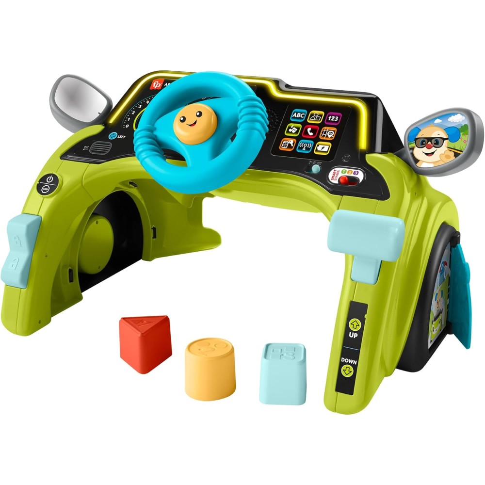 Інтерактивна розвивальна іграшка Fisher-Price Laugh and Learn Маленький водій HTW88