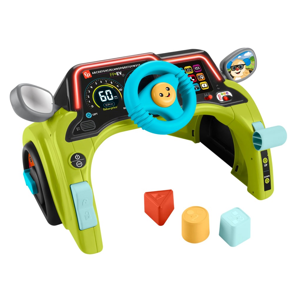 Інтерактивна розвивальна іграшка Fisher-Price Laugh and Learn Маленький водій HTW88