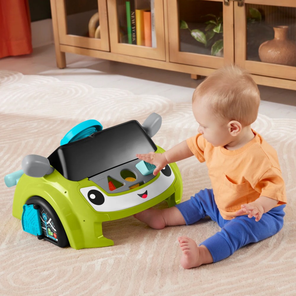 Інтерактивна розвивальна іграшка Fisher-Price Laugh and Learn Маленький водій HTW88