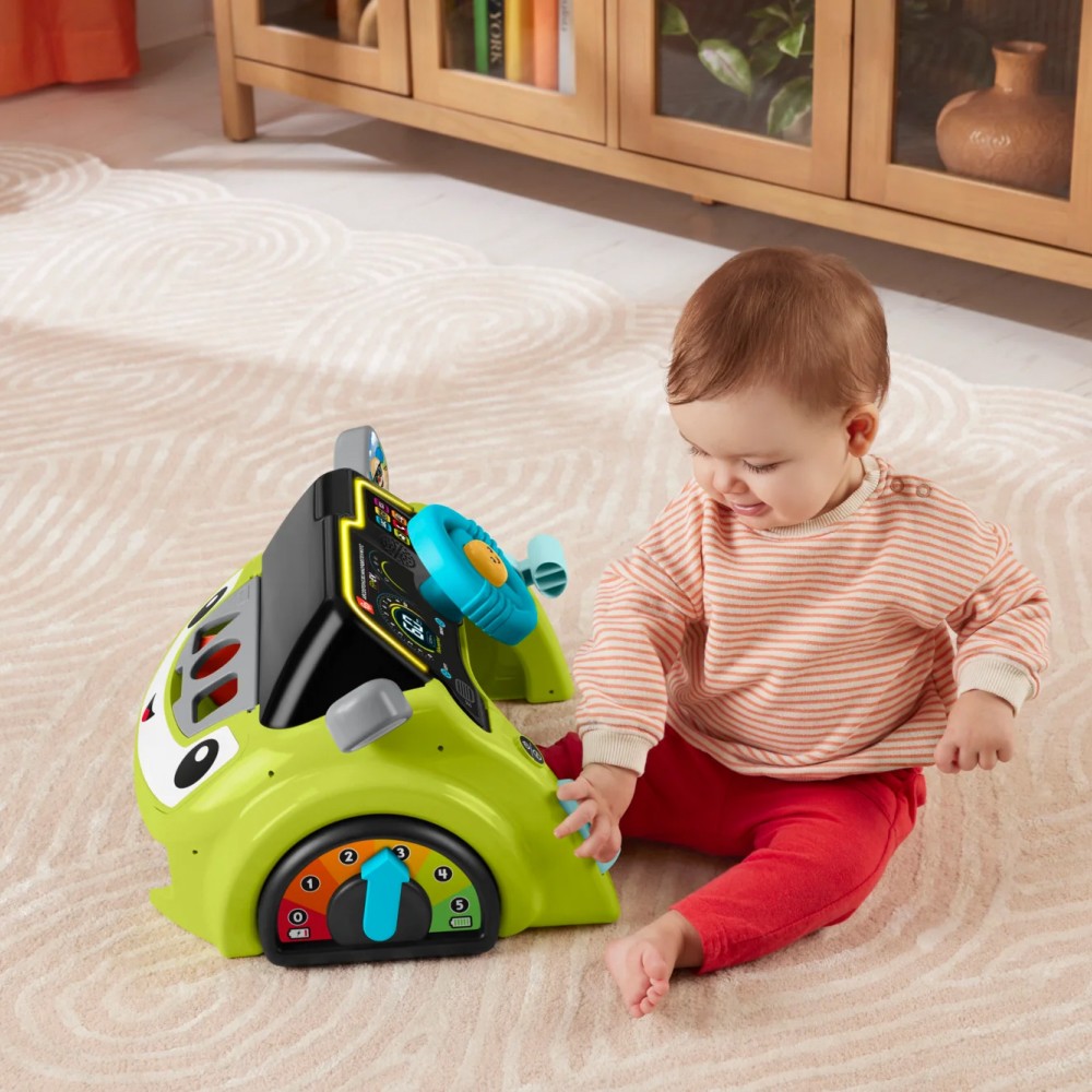 Інтерактивна розвивальна іграшка Fisher-Price Laugh and Learn Маленький водій HTW88