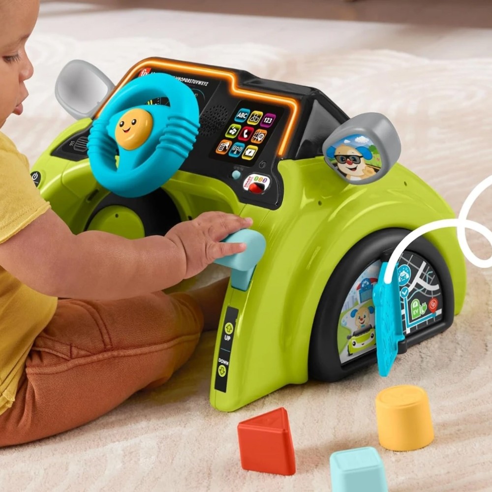 Інтерактивна розвивальна іграшка Fisher-Price Laugh and Learn Маленький водій HTW88