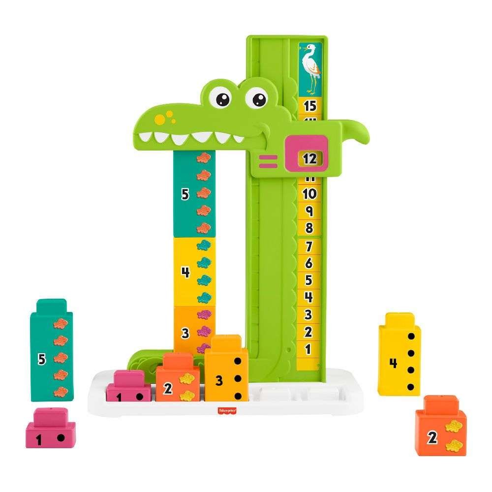 Навчальна іграшка Fisher-Price Вчимося разом Яскравий алігатор JCT13