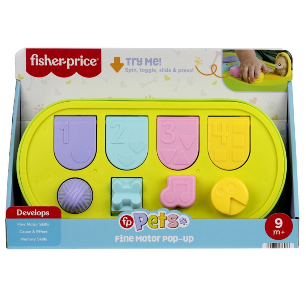Розвивальна іграшка Fisher-Price Хованки зі звірятами JDL66