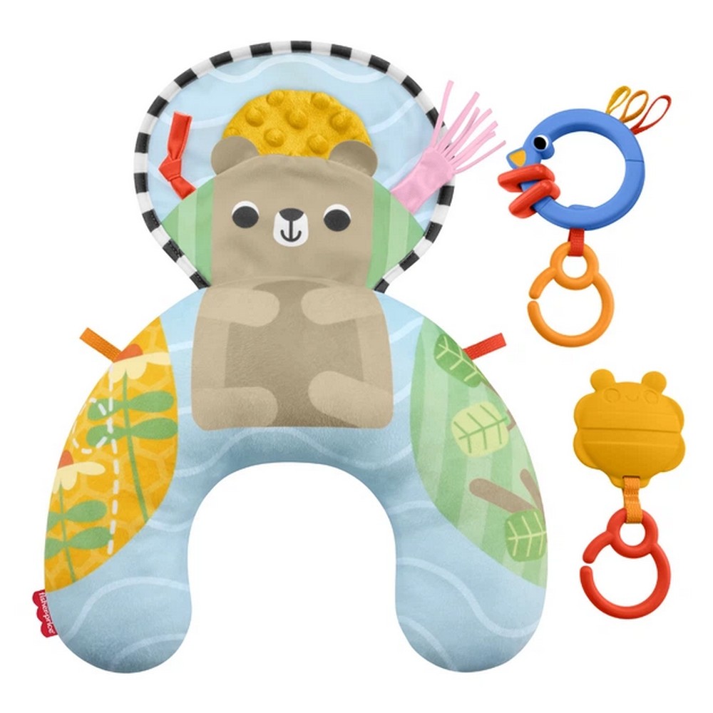 Подушка для гри на животику Fisher-Price Лагідний ведмедик JHB44