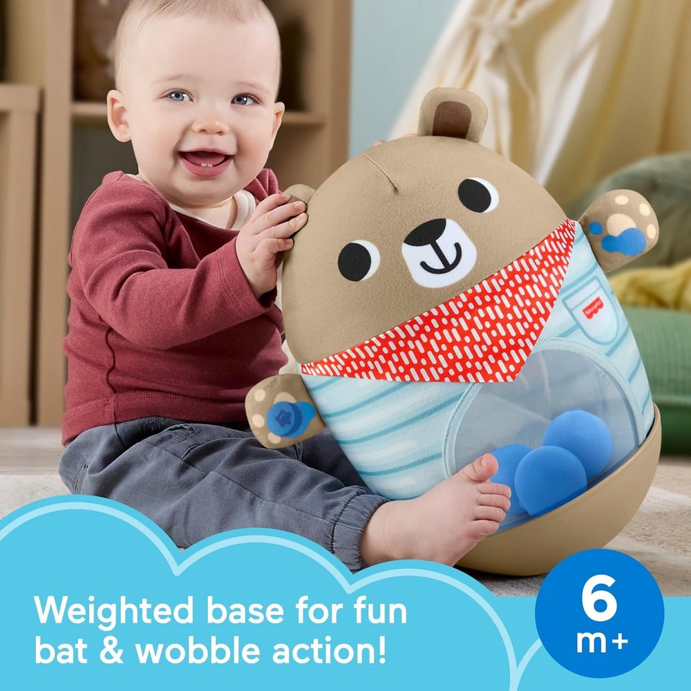 Надувний плюшевий ведмедик Fisher-Price JLB83