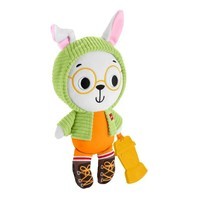 Фото Мяка іграшка з прорізувачем Fisher-Price Зайчик-обіймашка JLB87