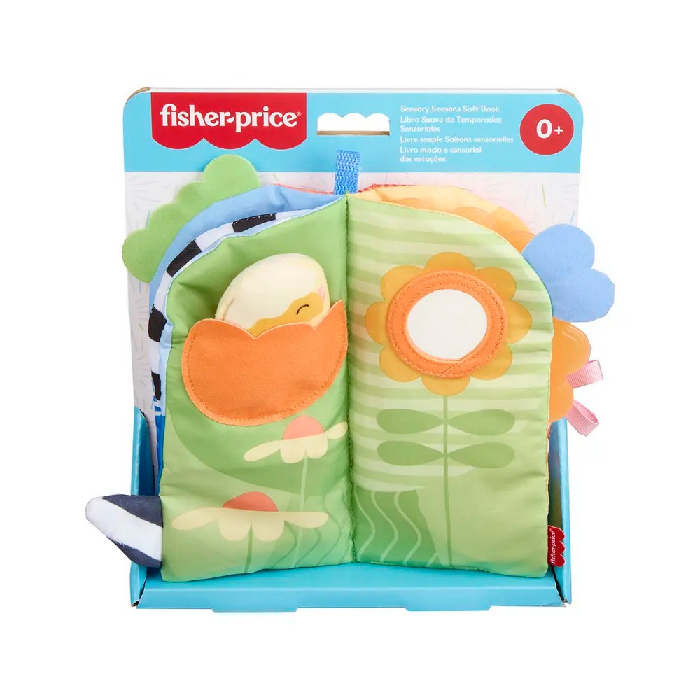 Мякенька розвивальна книжечка Fisher Price JKP53